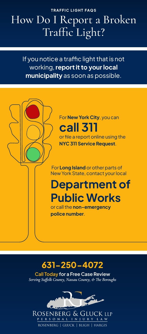 How Do I Report a Broken Traffic Light?