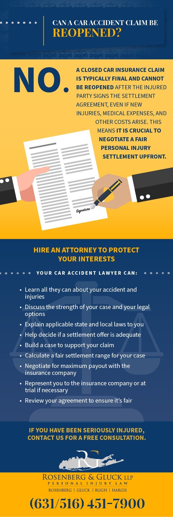 Can a Car Accident Claim Be Reopened?