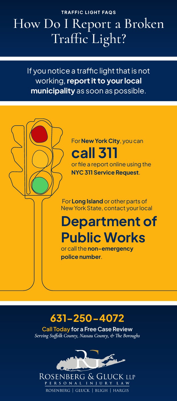 How Do I Report a Broken Traffic Light?